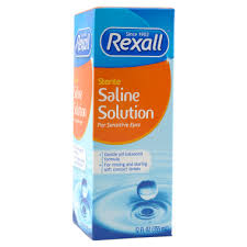 saline solution